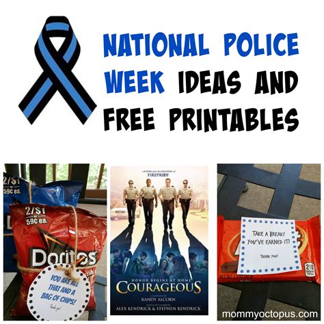 You can display blue flags, ribbons or lights at your home or business and wear blue shirts with pride. . Law enforcement appreciation day ideas